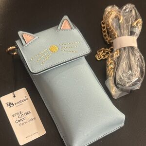 🤩Brentano Penriwinkle Cat Crossbody Phone Bag🤩 BRAND NEW 🐱 CAT LOVERS